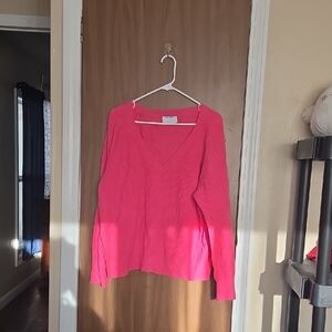 Old Navy Bright Pink Long Sleeve Top